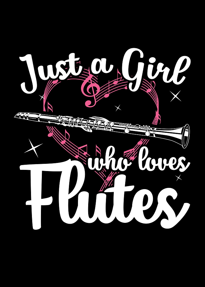 Flute Musician Band Gift