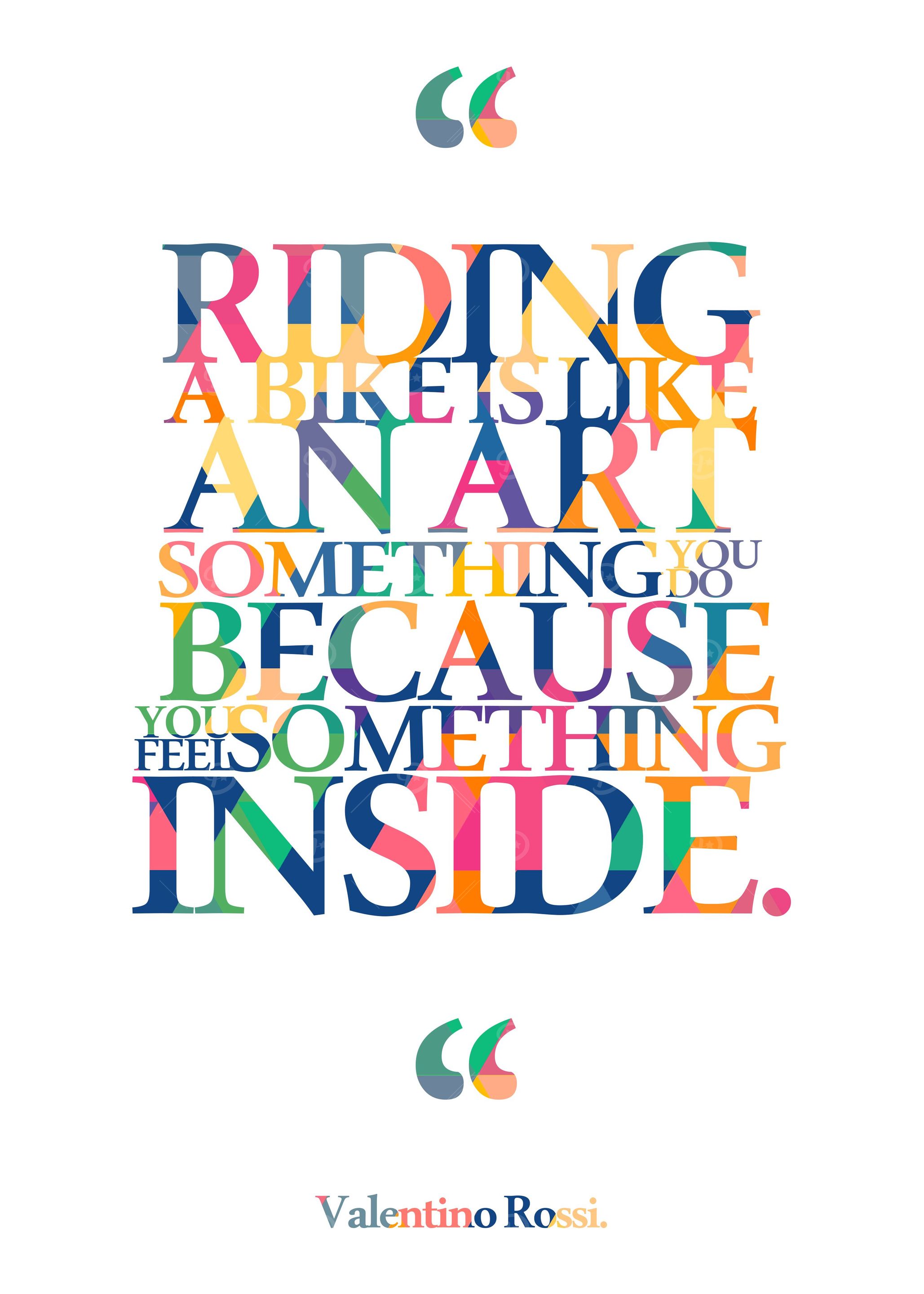 VALENTINO ROSSI QUOTE
