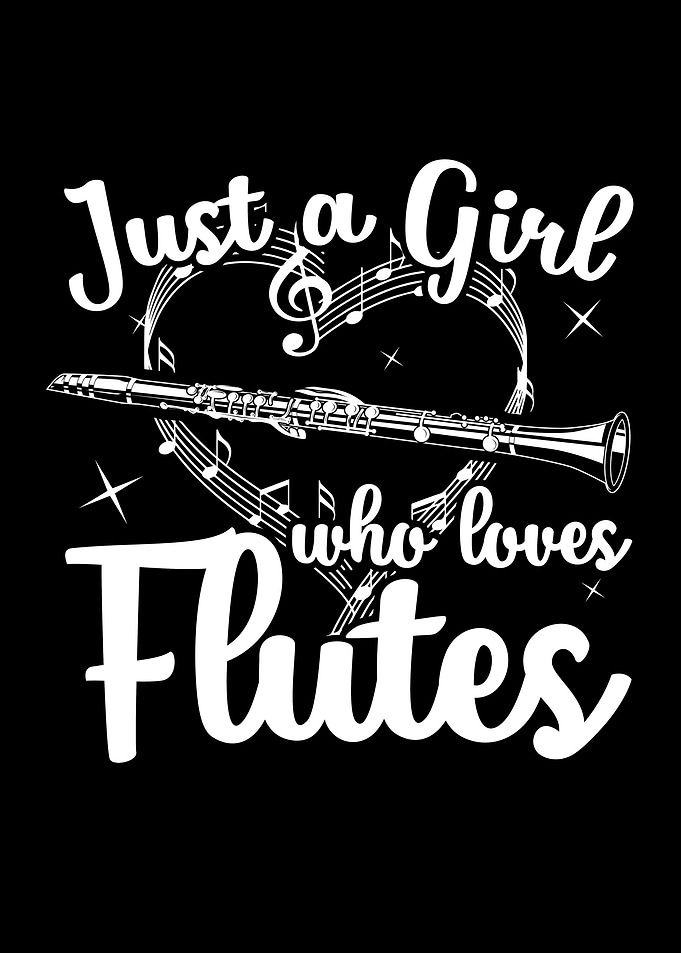Flute Musician Band Gift
