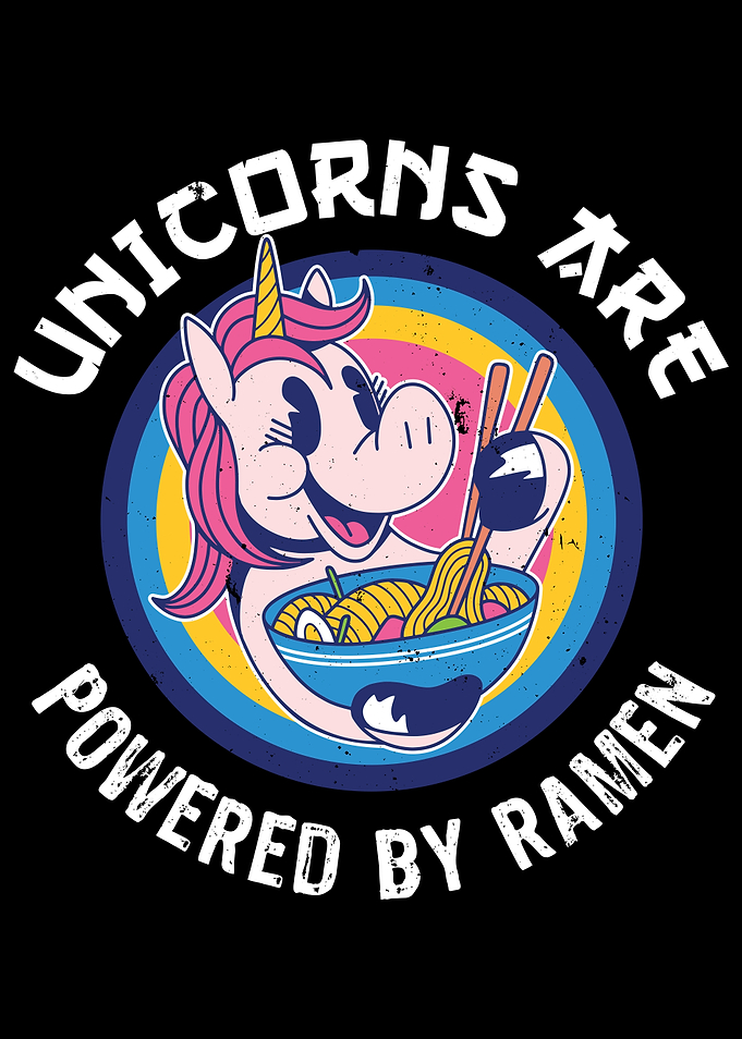 Unicorns Powered by Ramen