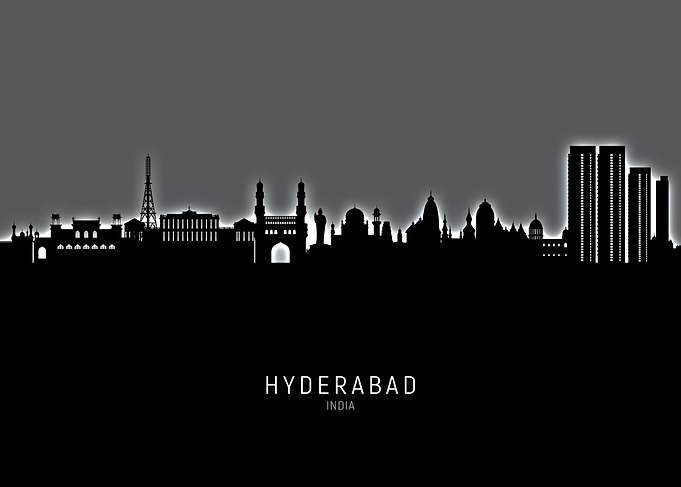Hyderabad Skyline India