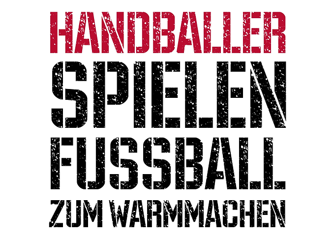 Handballspieler Geschenk