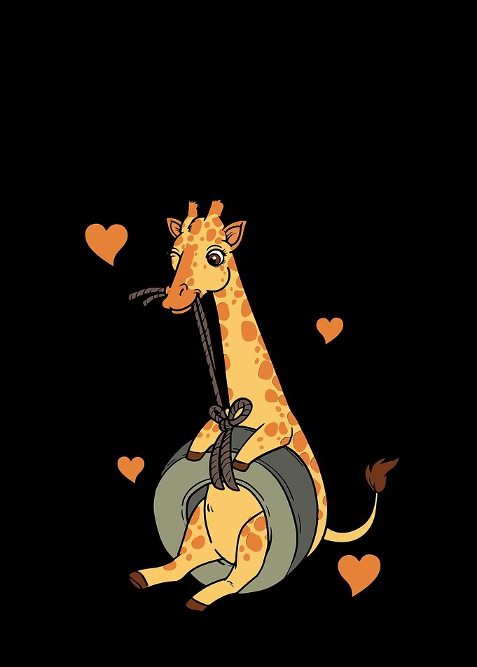 Sweet Giraffe Rocking