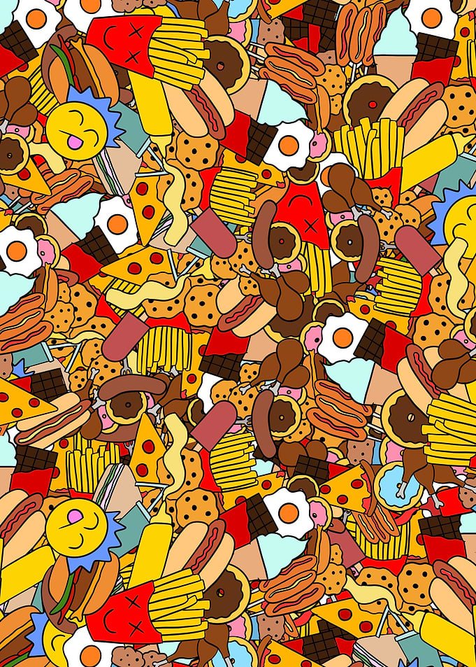 Awesome food mix