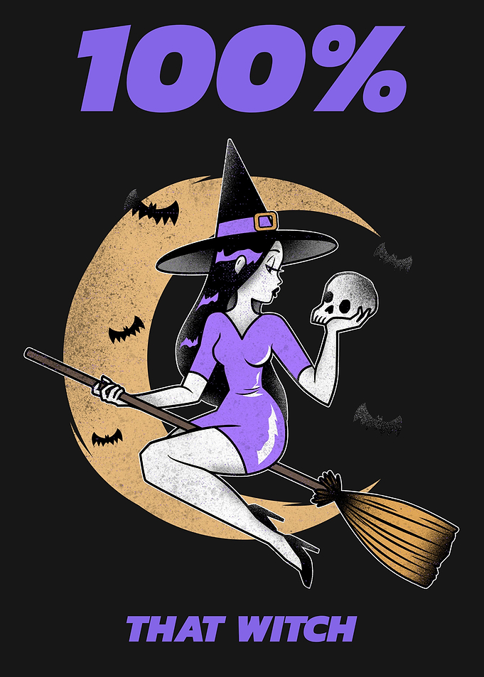 Funny Witch Halloween