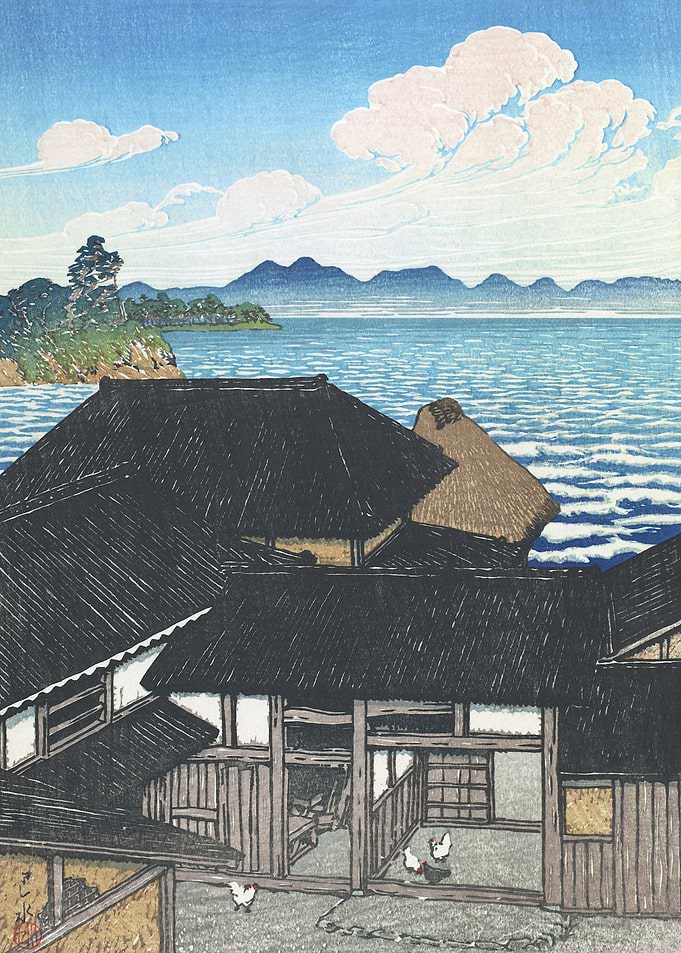 Kyodomari Hizen Woodblock