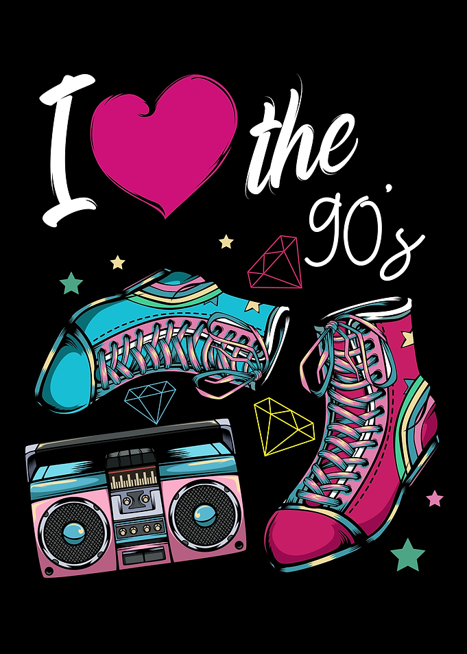 I Love the 90s 1990 Nineti