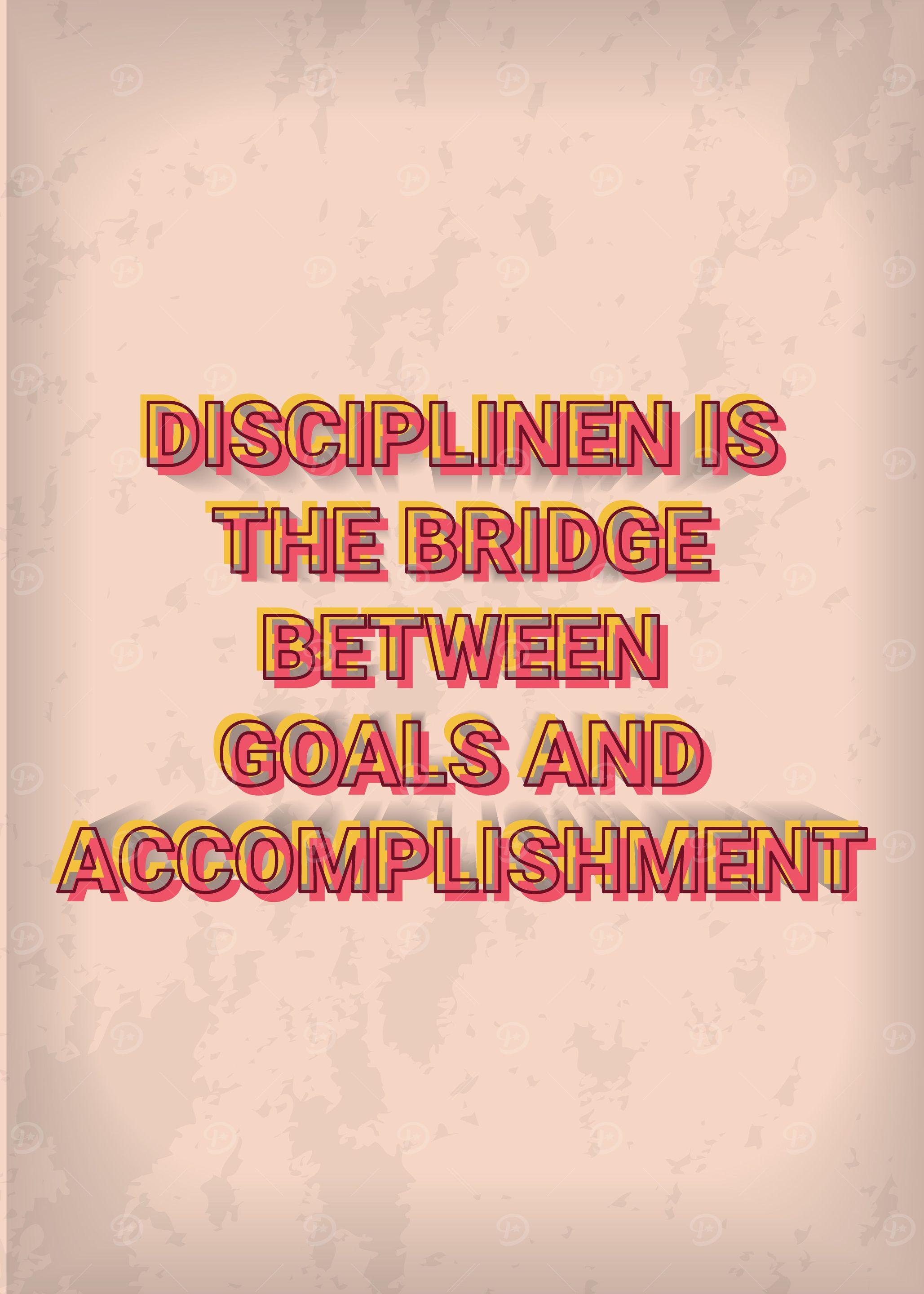 Vintage Motivation Quote