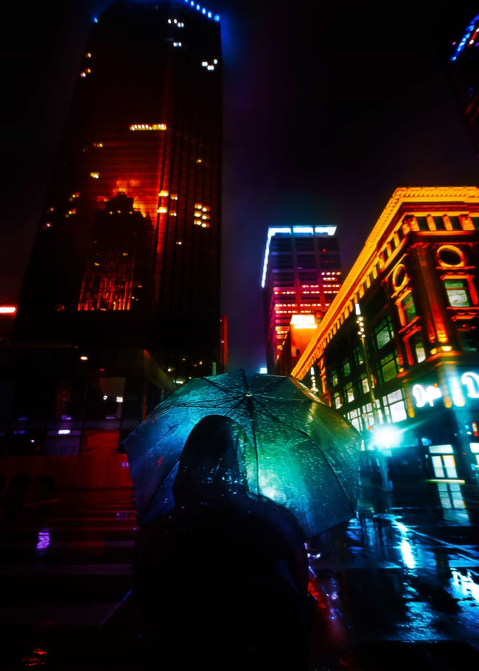 Rain in Minneapolis