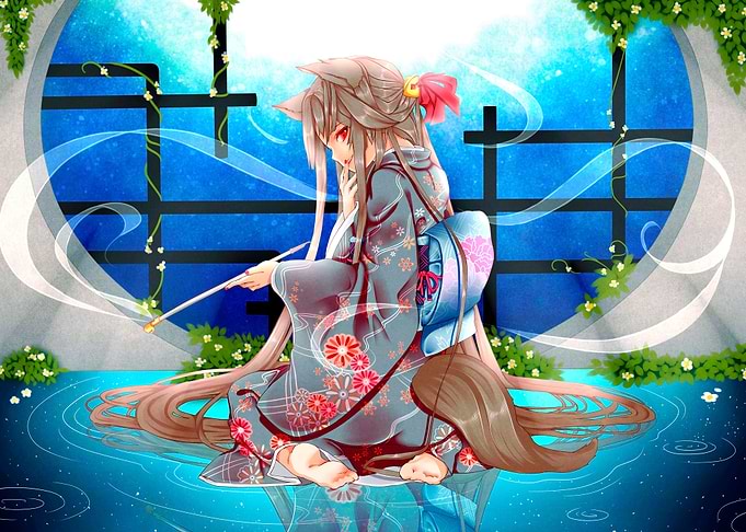 Cute Neko Girl Anime