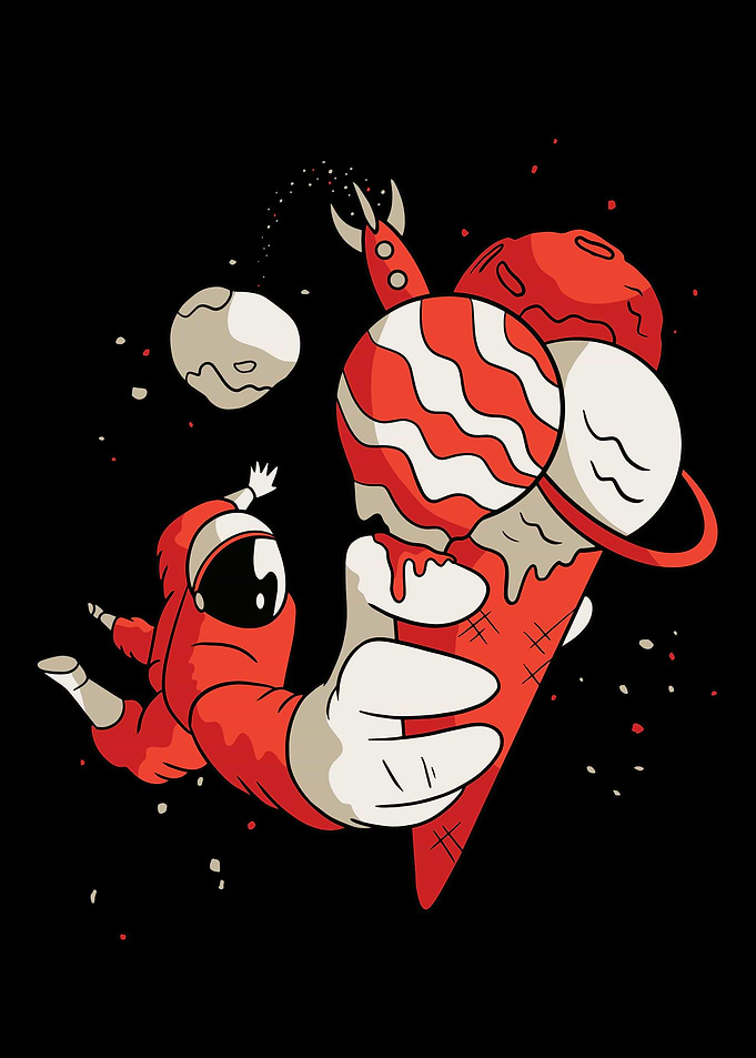 Ice Cream Astronaut