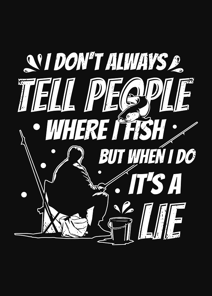 Funny Fishing Design