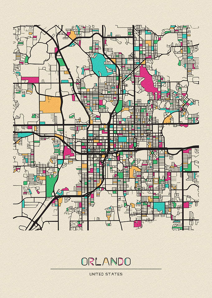 Orlando Map