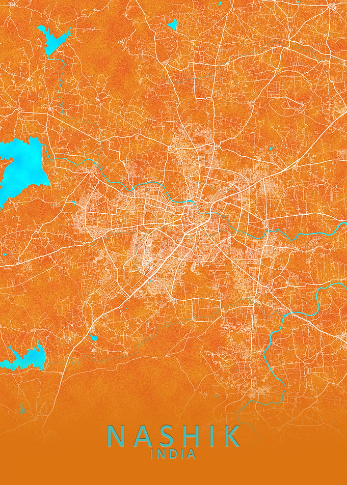 Nashik India City Map
