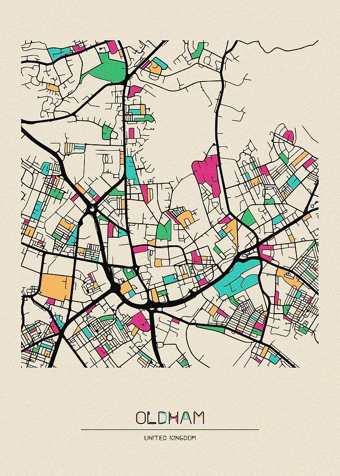 Oldham Map