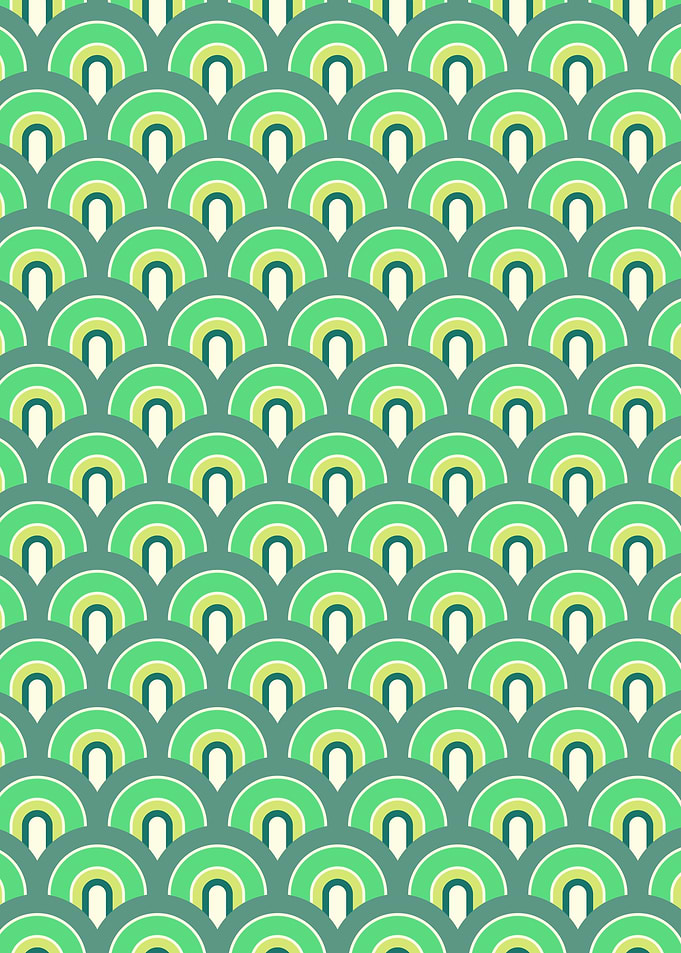Colorful Retro Pattern 06