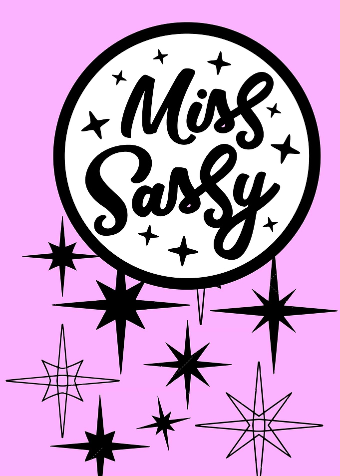 MISS SASSY Retro Stars