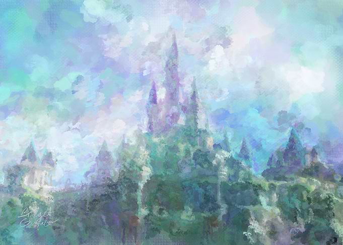 Hyrule Castle Painting