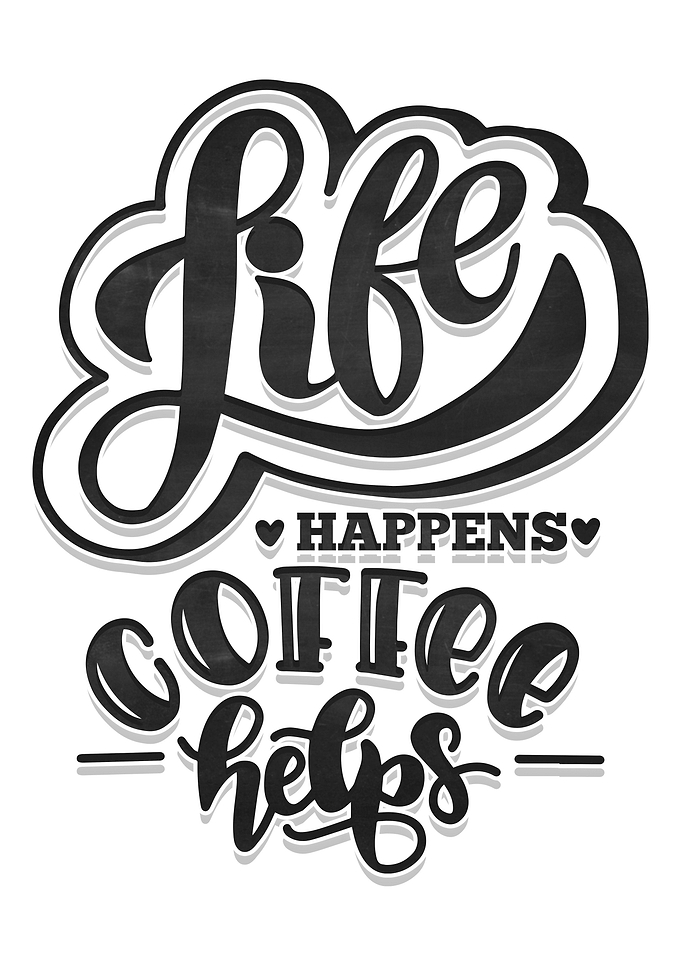 Coffee helps