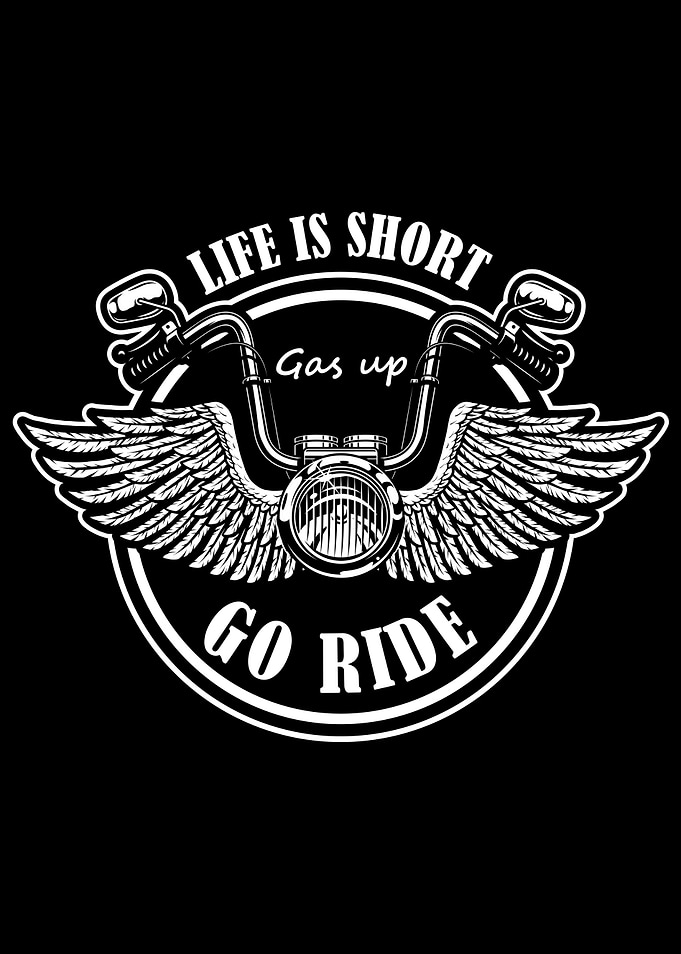 Life is Short Gas Up Go