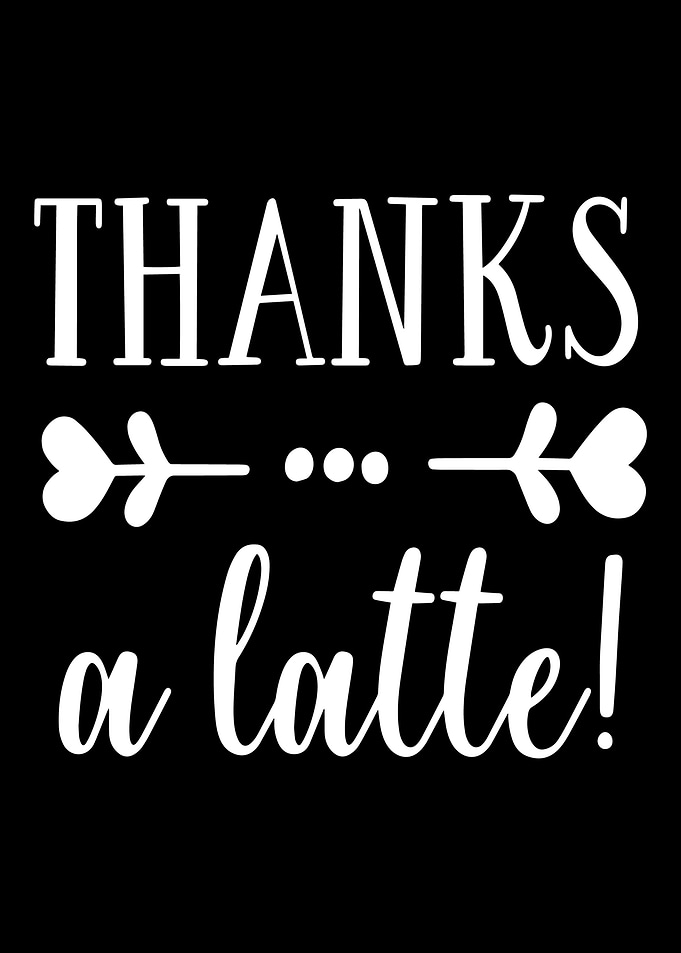 Coffee Thanks Latte