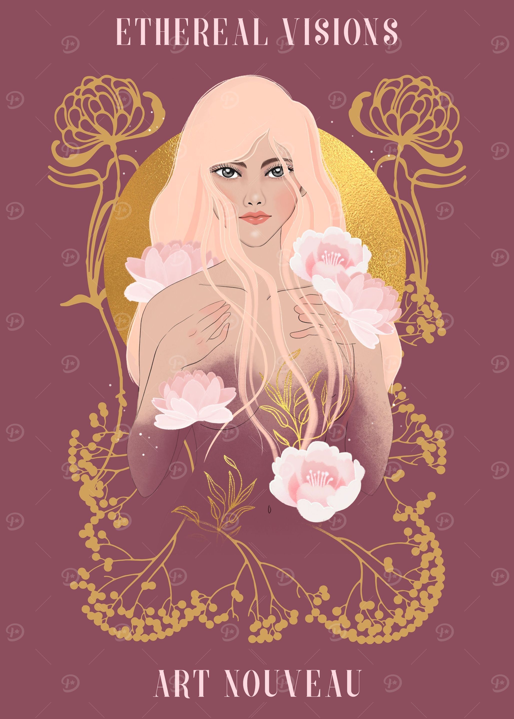 Sexy Woman Floral