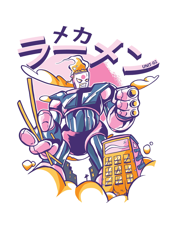 Mecha Ramen Robot Gift