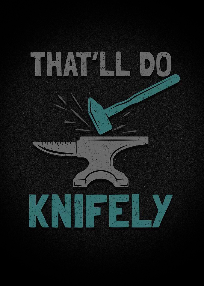 Forging Blacksmith Knife
