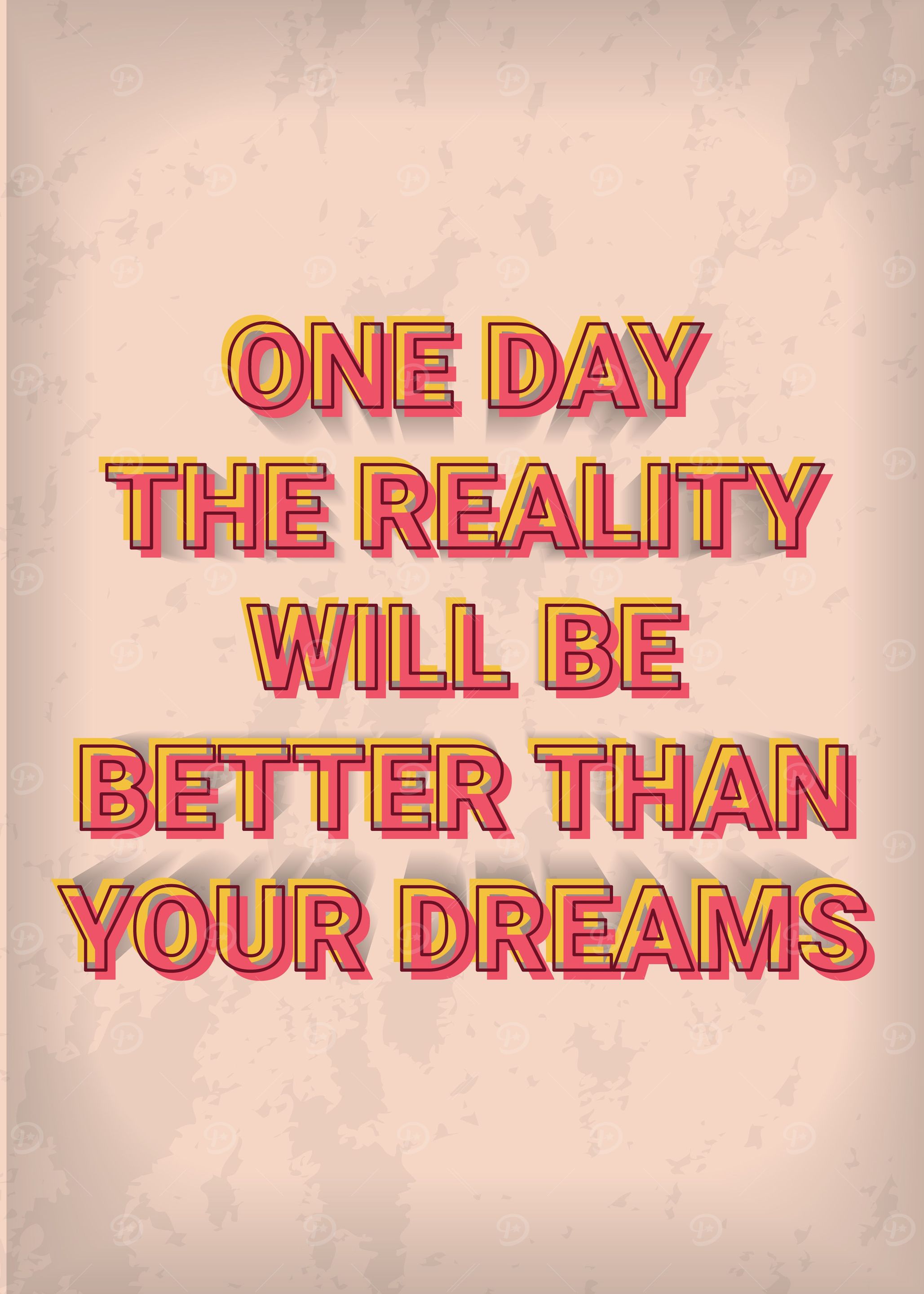 Vintage Motivation Quote