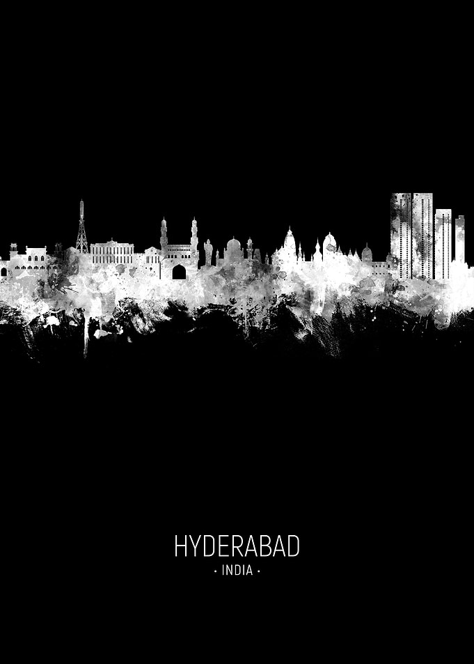 Hyderabad Skyline India