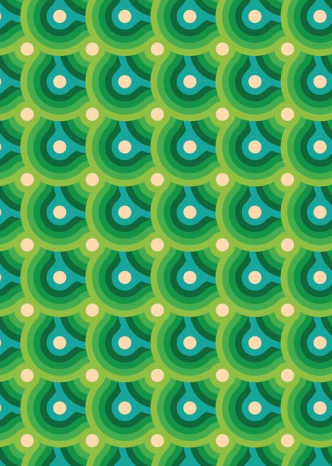 Colorful Retro Pattern 11