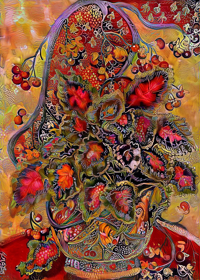 Arrangement in Red