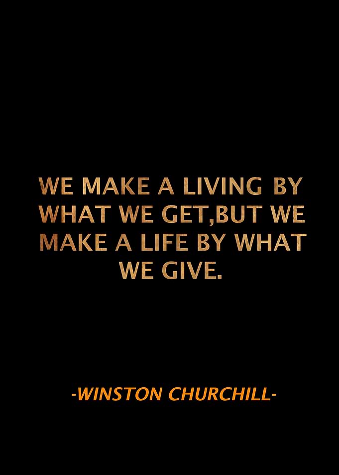Winston Churchill Qoute