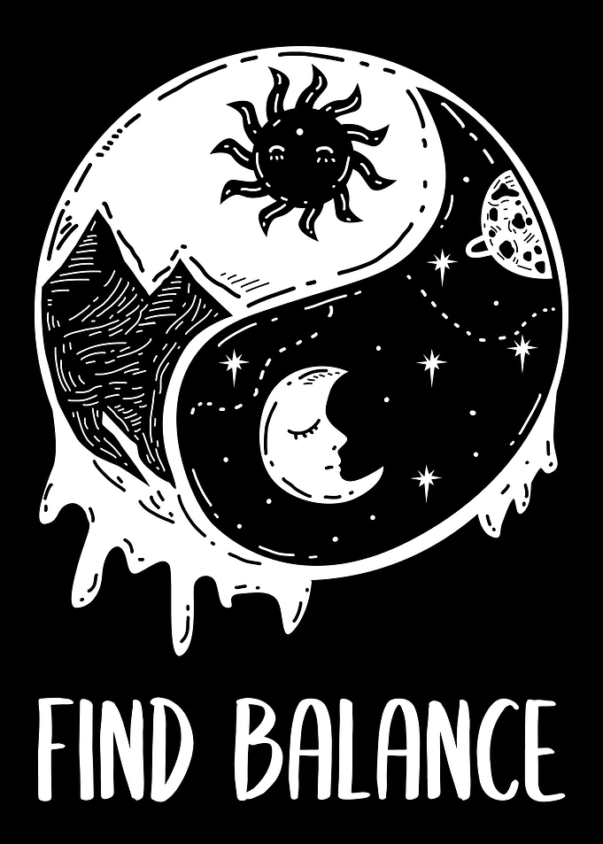 Find Balance Ying Yang