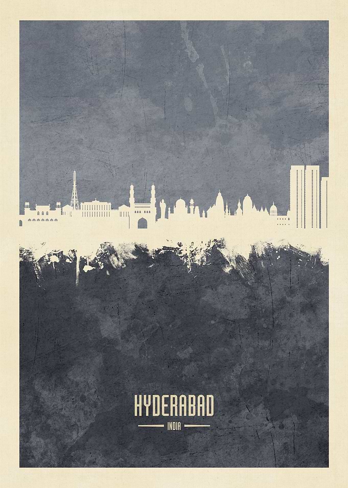 Hyderabad Skyline India