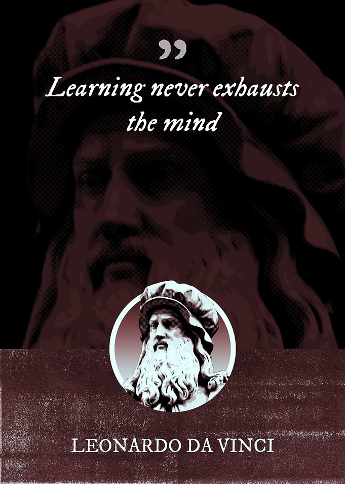 Learning never exhausts