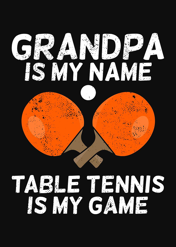 Table Tennis Grandpa