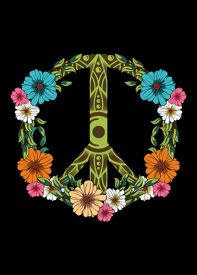 Love Peace Freedom Sign Fl