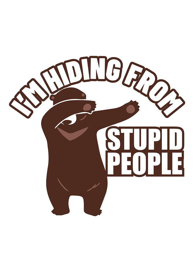 Im Hiding From Stupid