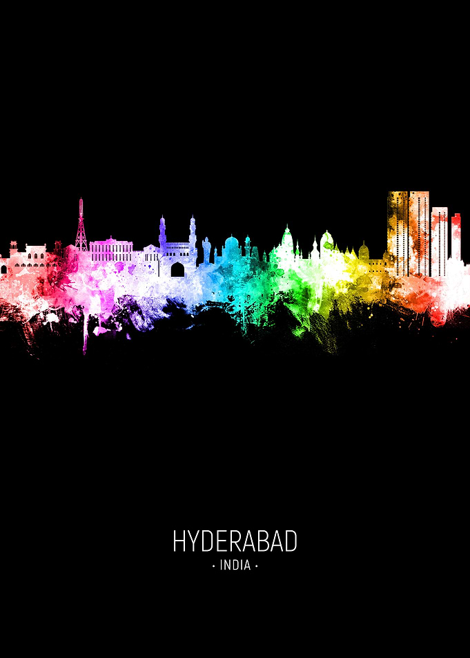 Hyderabad Skyline India