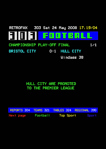 2008 Play Off Final