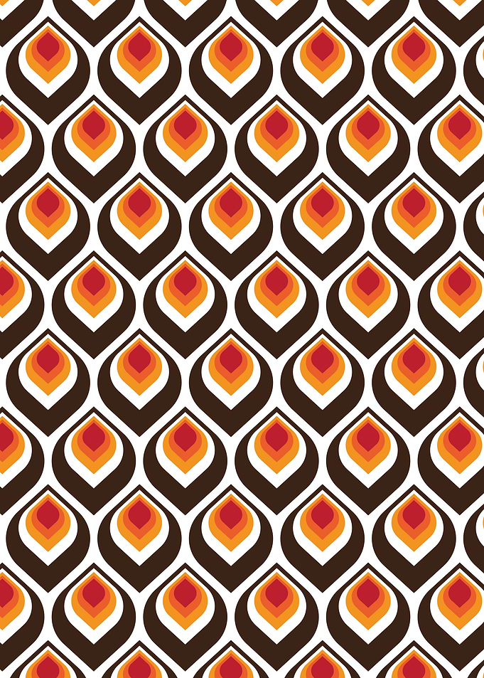 Colorful Retro Pattern 12