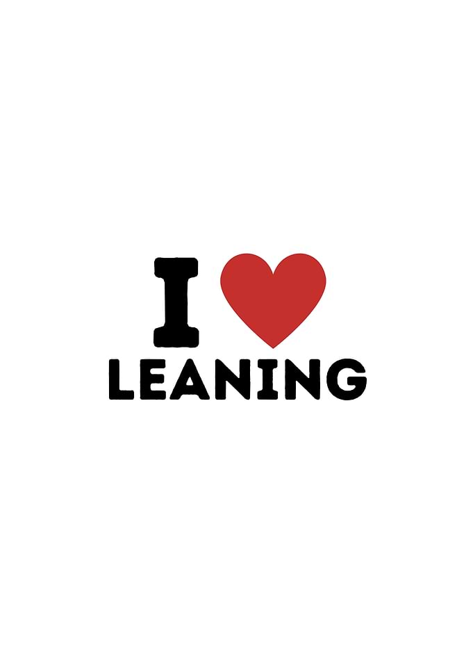 I Love Leaning Simple
