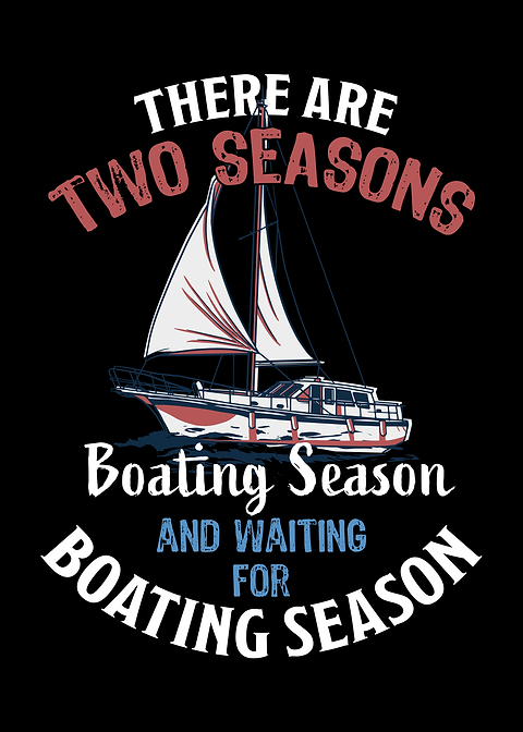 Funny Boating Season Gift