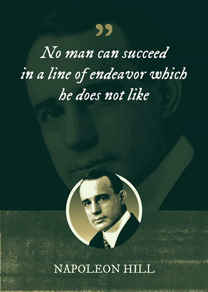 No man can succeed in a