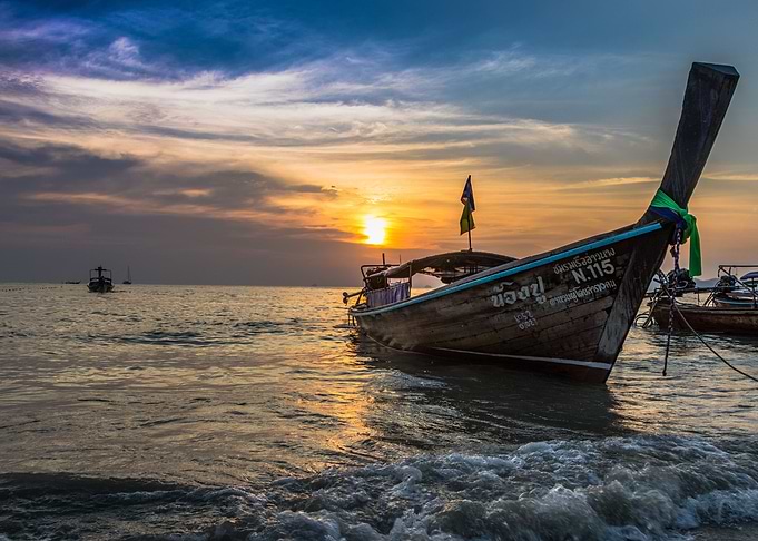 Boat Boats Ship Ocean Suns