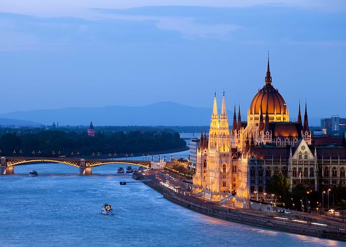 Evening in Budapest