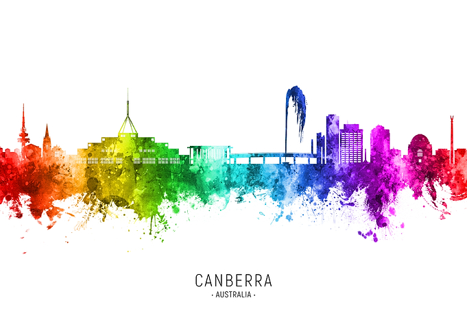 Canberra Skyline Australia