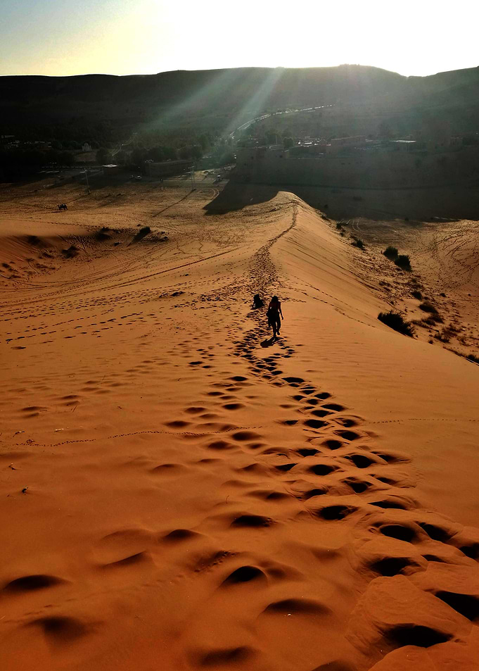 Climbing the dune II