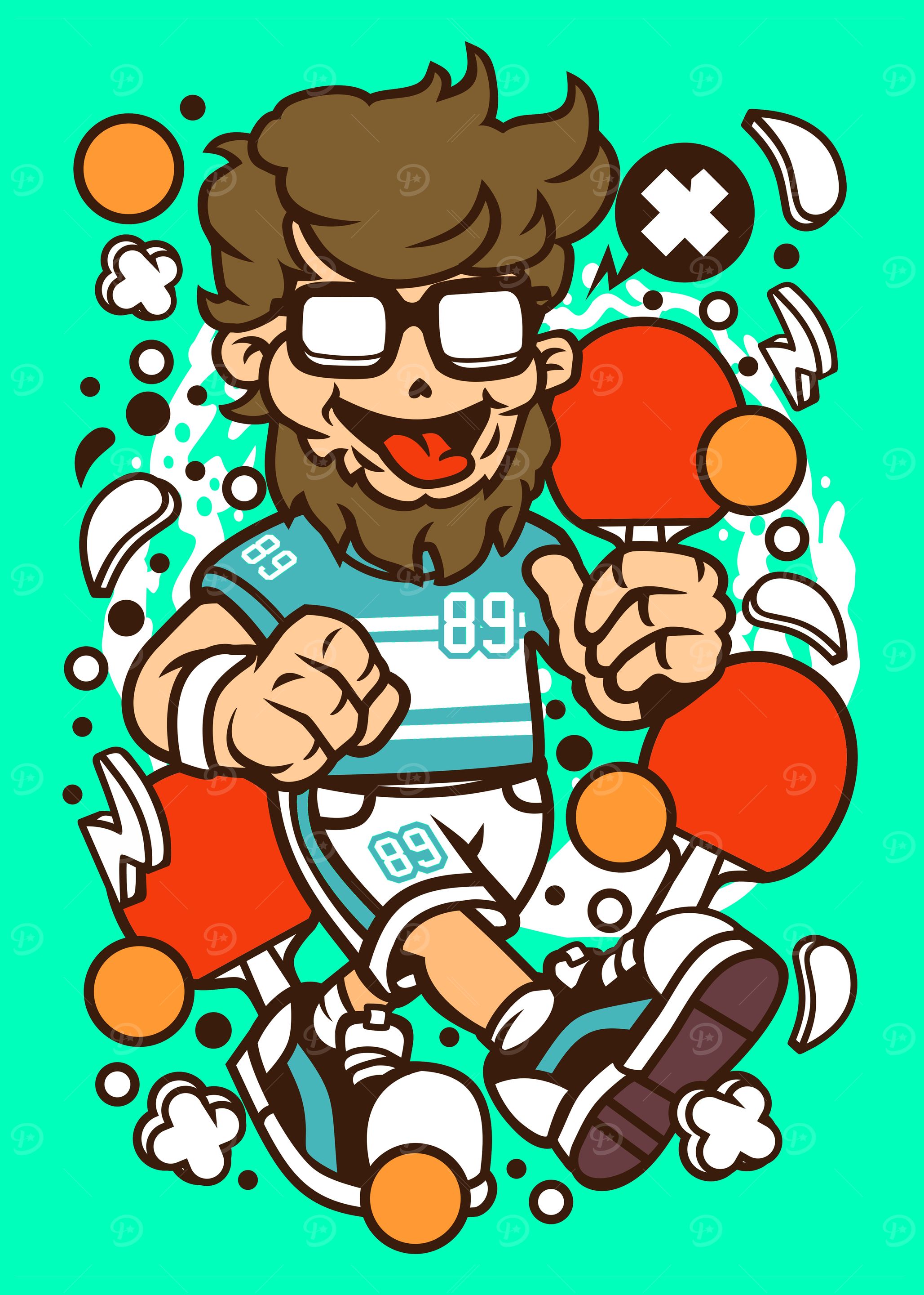 Hipster Ping Pong